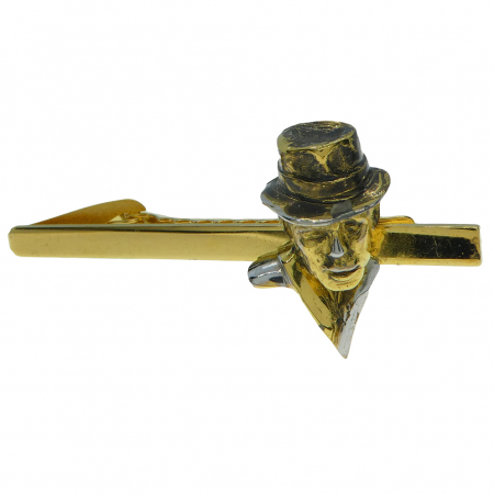 Ace de Cravata - Ac cravata Dras galvanizat model chip om partial aurit 11101