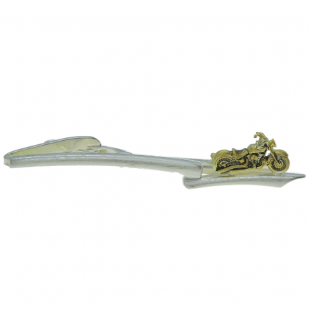 Ace de Cravata - Ac cravata Dras galvanizat model figurina motocicleta partial aurit 11111