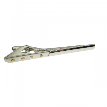 Ace de Cravata - Ac cravata Dras galvanizat model partial aurit 11173