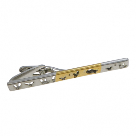 Ace de Cravata - Ac cravata Dras galvanizat model partial aurit 11207
