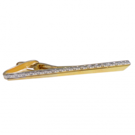 Ace de Cravata - Ac cravata Dras galvanizat model partial aurit 11231