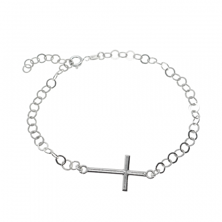 Cu cruciulite - Bratara argint Cruciulita 4204330 Dras