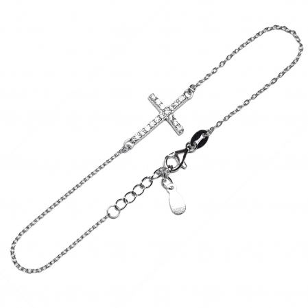 Toate produsele - Bratara argint personalizata cruciulita argint reglabila 8758170 Dras