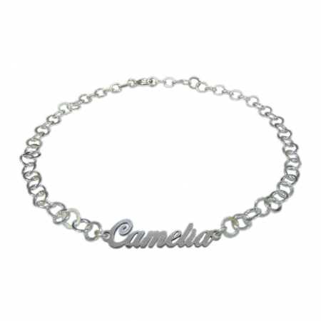 Cu nume - Bratara argint personalizata nume Camelia argint reglabila 9442380 Dras