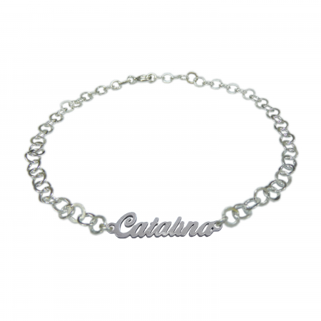 Cu nume - Bratara argint personalizata nume Catalina argint reglabila 9462380 Dras