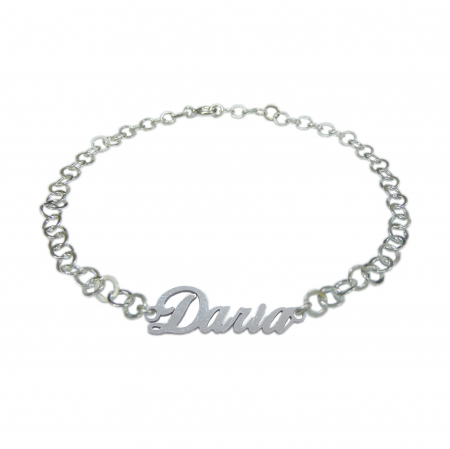 Cu nume - Bratara argint personalizata nume Daria argint reglabila 9420380 Dras