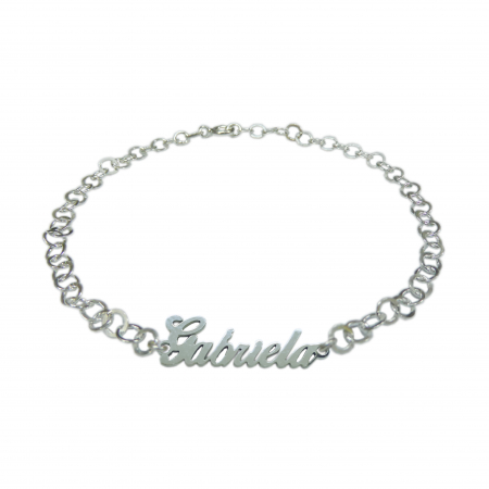 Cu nume - Bratara argint personalizata nume Gabriela argint reglabila 9421380 Dras