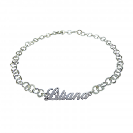 Cu nume - Bratara argint personalizata nume Liliana argint reglabila 9435380 Dras