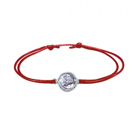 Bratari - Martisor Bratara snur rosu personalizata medalion personalizata Ingeras argint 4360170 Dras