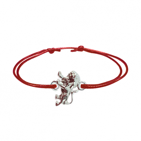 Toate produsele - Bratara snur rosu personalizata zodie Leu zodiac european argint 9241135 Dras