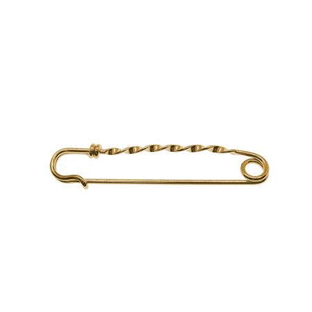 Galvanizate - Brosa aurita figurina Ac de siguranta model 15036 Dras