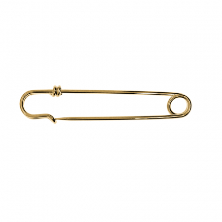 Galvanizate - Brosa aurita figurina Ac de siguranta model 15038 Dras