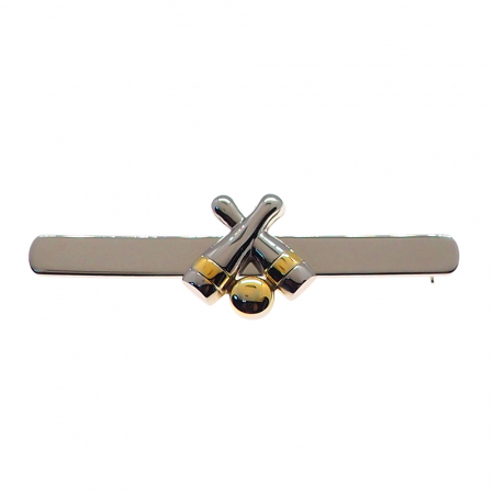 Galvanizate - Brosa galvanizata figurina Popice partial aurita model 15047 Dras