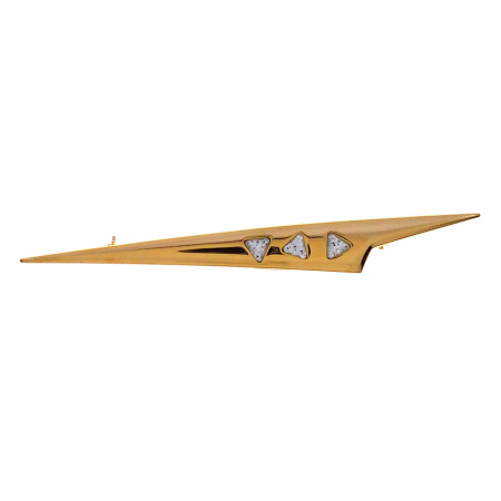 Galvanizate - Brosa galvanizata partial aurita model 15030 Dras