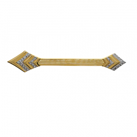 Galvanizate - Brosa galvanizata partial aurita model 15043 Dras