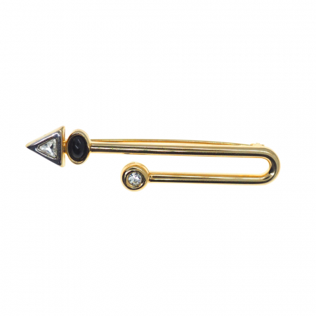 Galvanizate - Brosa galvanizata partial aurita model 15068 Dras