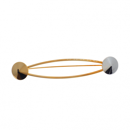Galvanizate - Brosa galvanizata partial aurita model 15089 Dras