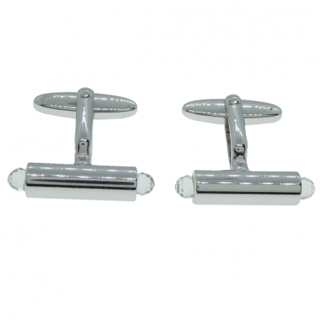 Bijuterii barbati - Butoni camasa manseta galvanizati mecanism arc model 14214 Dras