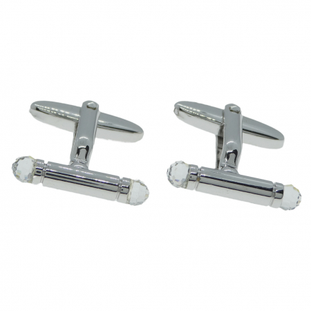Bijuterii barbati - Butoni camasa manseta galvanizati mecanism arc model 14220 Dras
