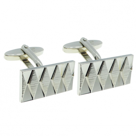 Bijuterii barbati - Butoni camasa manseta galvanizati mecanism arc model 14263 Dras