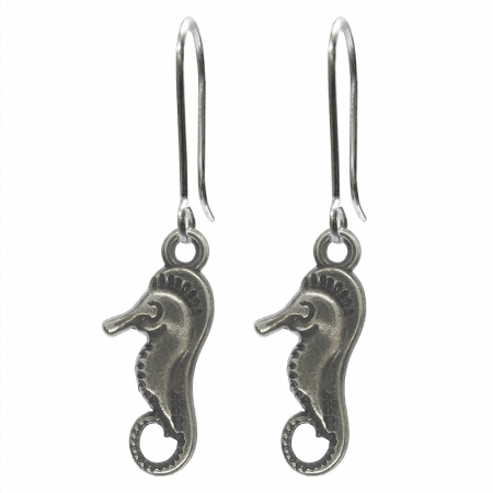 Cercei din argint cu animale: - Cercei argint Calut mare 9739530 Dras