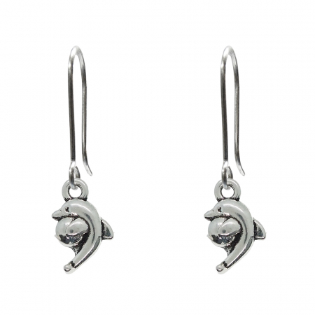 Cercei - Cercei argint Delfin cu minge 9875410 Dras