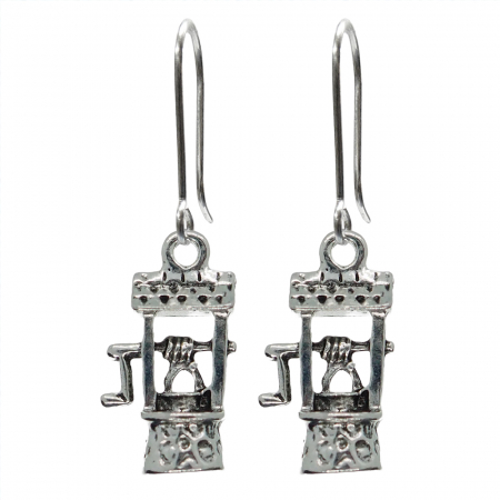 Cercei din argint cu diverse motive - Cercei argint Fantana 9860750 Dras