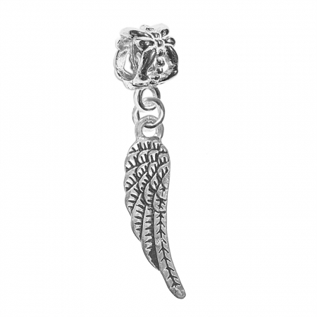 Charmuri din argint cu diverse motive - Charm argint Aripa 1007624 Dras