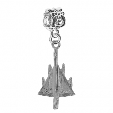 Aviatie - Charm argint Avion MiG 8453440 Dras