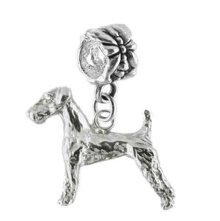Cu caini - Charm argint Caine Fox Terrier 6055320 Dras