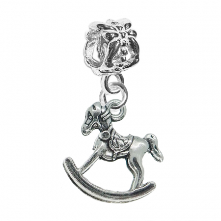Charmuri din argint cu diverse motive - Charm argint Calut balansoar 9747290 Dras