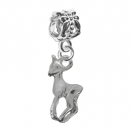 Cu animale salbatice - Charm argint Caprioara 6214340 Dras