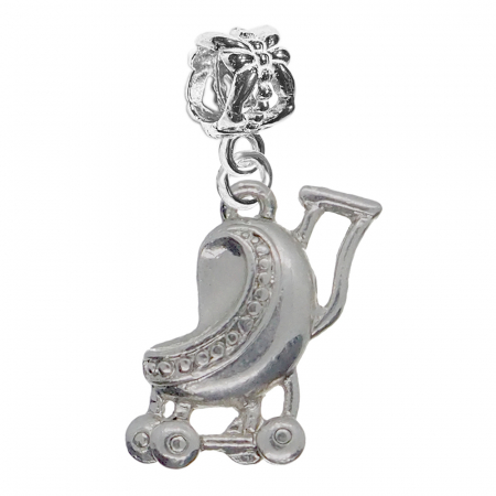 Charmuri din argint cu diverse motive - Charm argint Carucior bebe 6979650 Dras