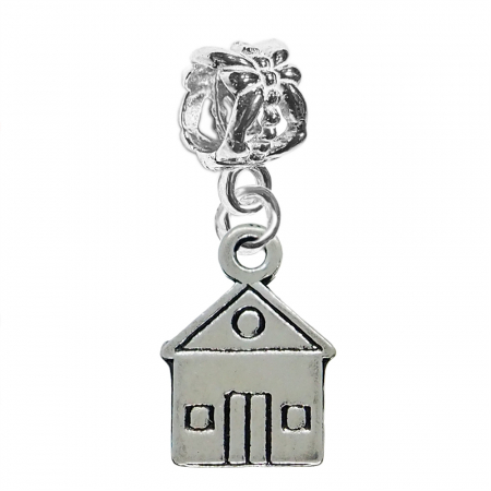 Charmuri din argint cu tematica familie si prieteni - Charm argint Casuta 9858230 Dras