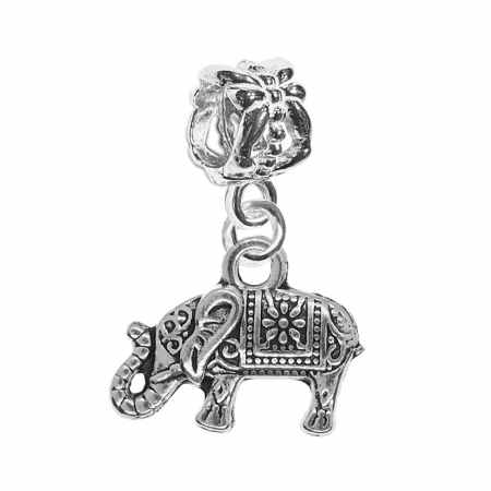 Cu animale salbatice - Charm argint Elefant 9697360 Dras