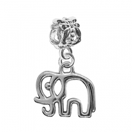 Cu animale salbatice - Charm argint Elefant 9708270 Dras