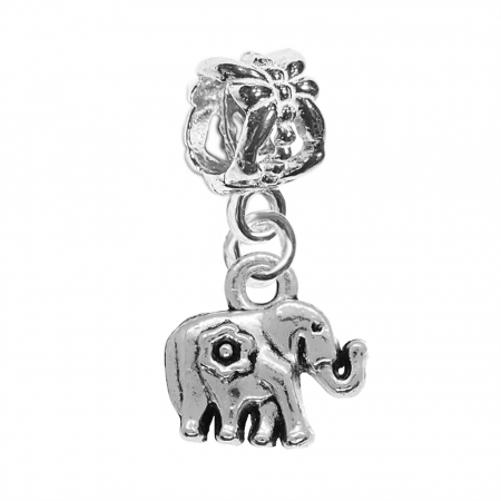 Cu animale salbatice - Charm argint Elefant 9874290 Dras