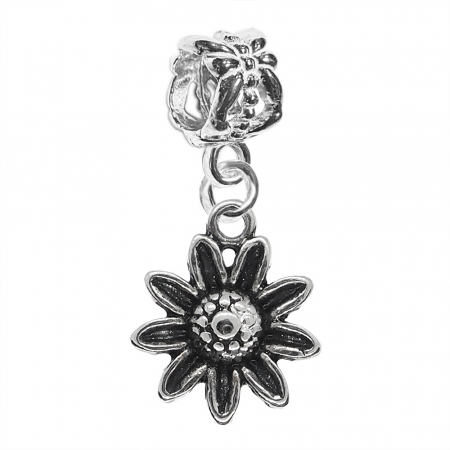 Cu flori - Charm argint Floare 9682270 Dras