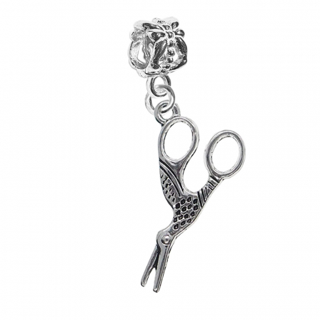 Charmuri din argint cu tematica meserii, profesii, hobby: - Charm argint Foarfeca 9346300 Dras
