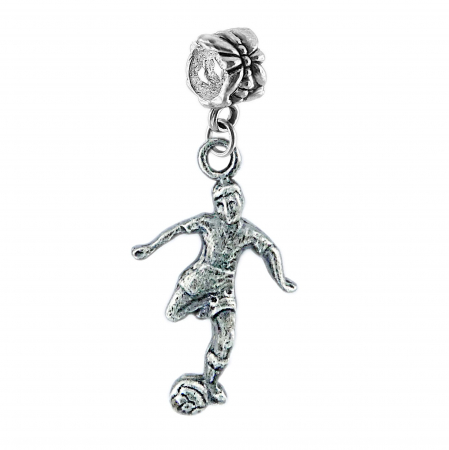 Fotbal - Charm argint Fotbalist 6088270 Dras