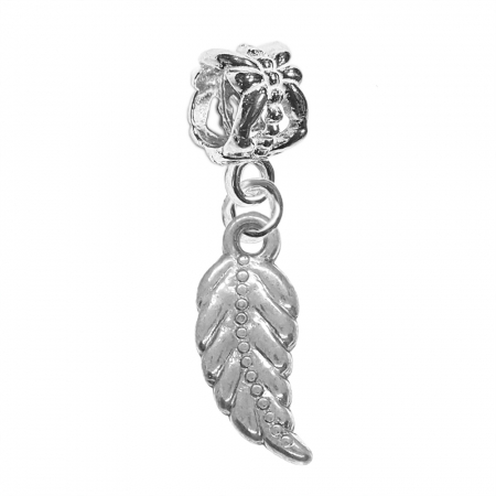 Charmuri din argint cu plante: - Charm argint Frunza 1007920 Dras