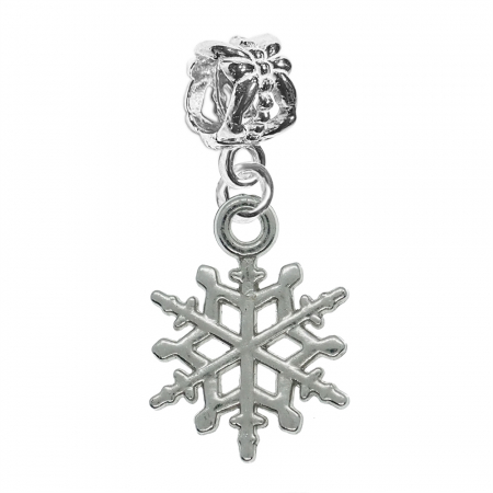Charmuri din argint cu diverse motive - Charm argint Fulg nea 10023265 Dras