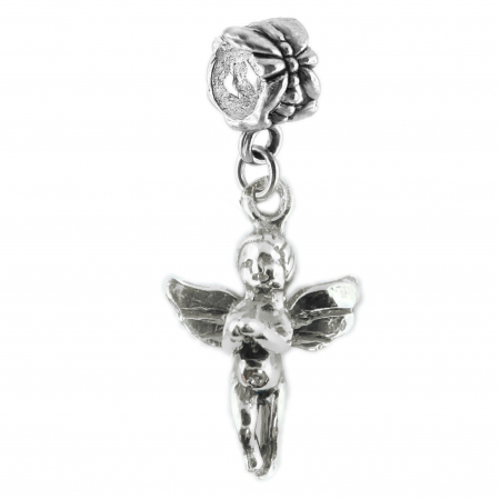 Charmuri din argint cu tematica religioasa: - Charm argint Ingeras 4301250 Dras