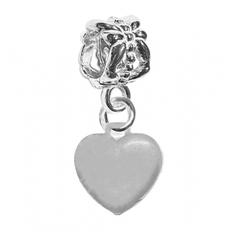 Charmuri din argint cu tematica iubire: - Charm argint Inimioara 6776330 Dras