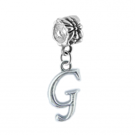 Charmuri din argint cu litere: - Charm argint Litera G 9219160 Dras