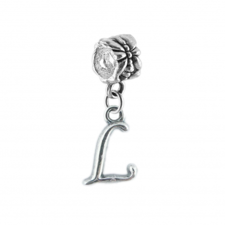 Charmuri din argint cu litere: - Charm argint Litera L 9224140 Dras
