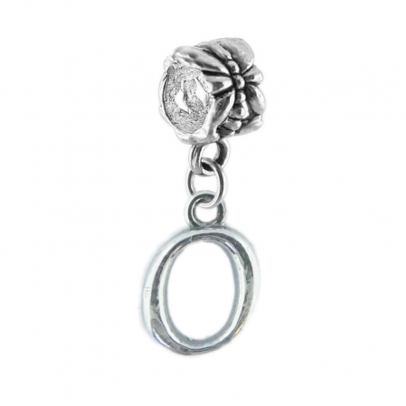 Charmuri din argint cu litere: - Charm argint Litera O 9226150 Dras