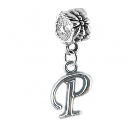 Charmuri din argint cu litere: - Charm argint Litera P 9227150 Dras