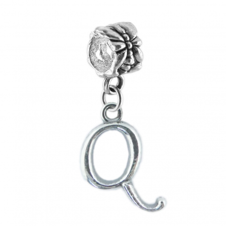 Charmuri din argint cu litere: - Charm argint Litera Q 9228170 Dras