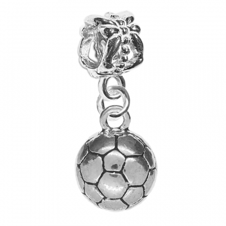 Fotbal - Charm argint Minge fotbal 9864700 Dras